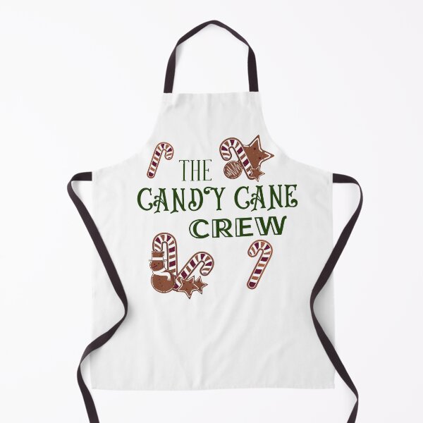 Item preview, Gingerbread Candy Cane Crew Green designed and sold by MochaMeli.