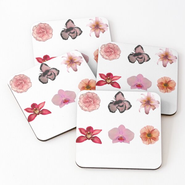 Item preview, 6 flowers stickers pack  designed and sold by skyangels.