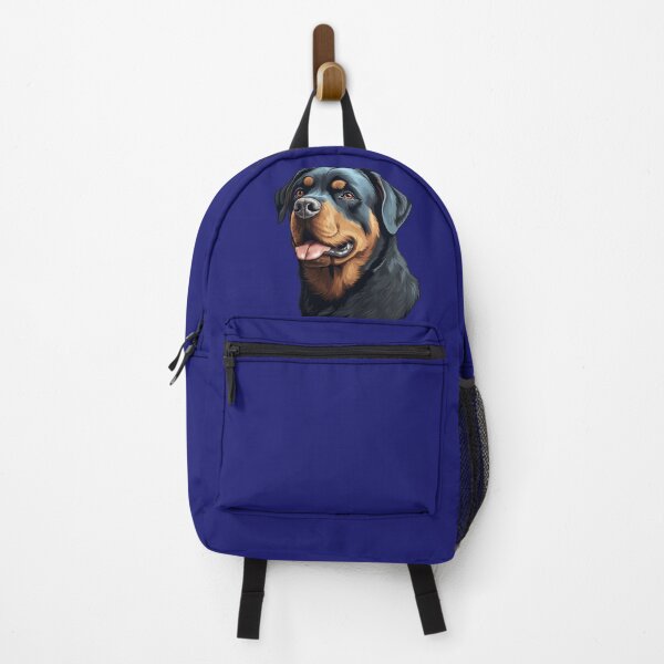 Item preview, Happy Rottweiler Close-Up in Realistic Digital Illustration designed and sold by solrevolver.