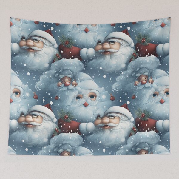 Item preview, Patrón de feliz Navidad de Papá Noel 2024, regalo de Papá Noel, papel de regalo, sin costuras, designed and sold by Sitred123.