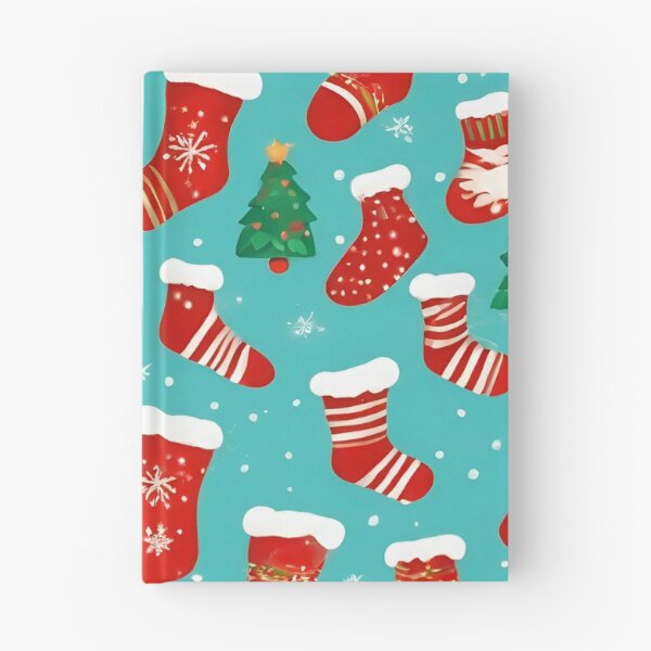 Item preview, Christmas Socks Pattern designed and sold by DigiDreamyArt.