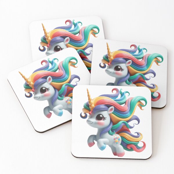 Item preview, A Colorful, Highly Detailed Gaudy, Unicorn V.04 designed and sold by erkabees.