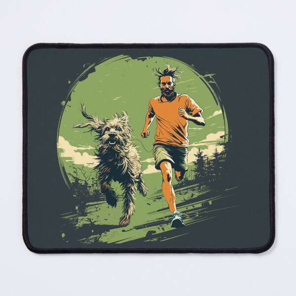 Item preview, Running With Dog designed and sold by Hisirdoux.