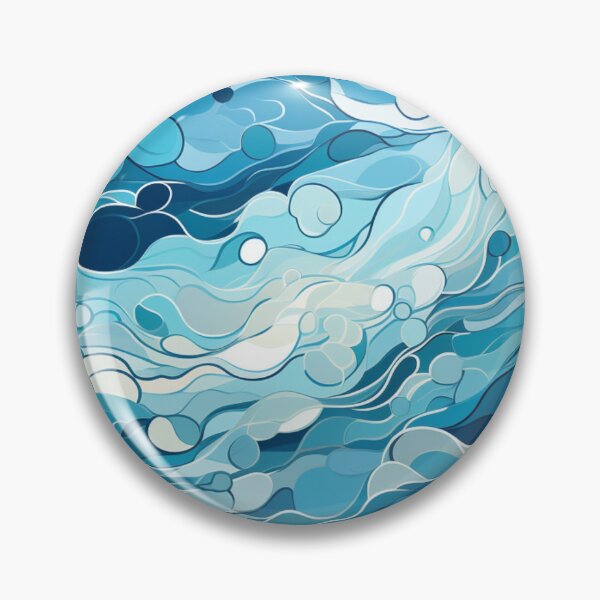 Item preview, blue water pattern  designed and sold by SkyEditor.