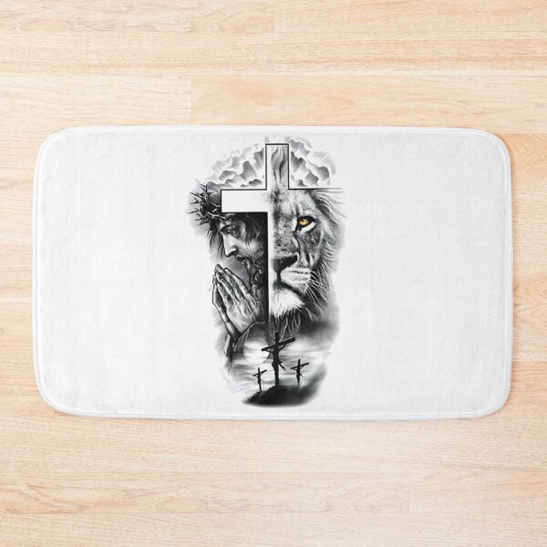 Item preview, Jesus cross Lion designed and sold by alienfashionnow.