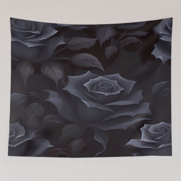 Item preview, Black Gothic Roses designed and sold by cr6zym1nd.