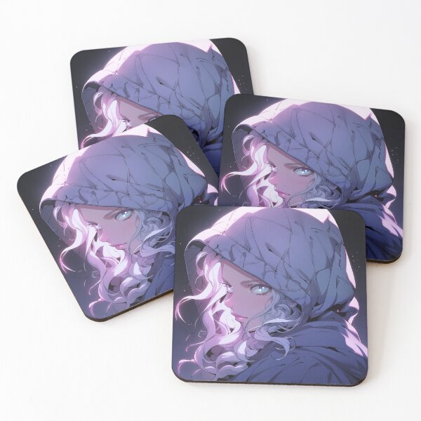 Item preview, Enigmatic Anime Girl designed and sold by ArtsyChaosArt.