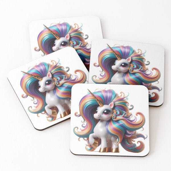 Item preview, A Glamorous, Colorful, Highly Detailed Gaudy, Unicorn V.05 designed and sold by erkabees.