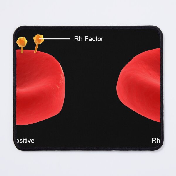 Item preview, STK701241H-Rh factor on a red blood cell. designed and sold by StocktrekImages.