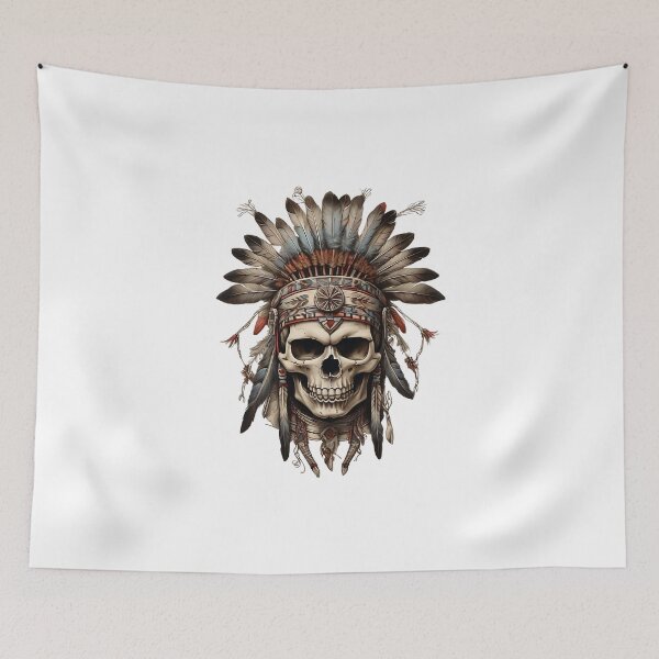 Item preview, Skull Indian designed and sold by Promarkets.