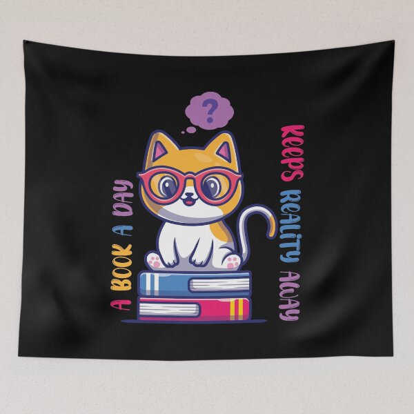 Item preview, A Book A Day Keeps Reality Away designed and sold by designerpriti.