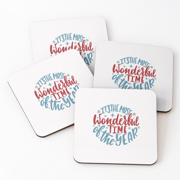 Item preview, Most wonderful time of the Year-   white background -Christmas Theme designed and sold by mndesignworx.