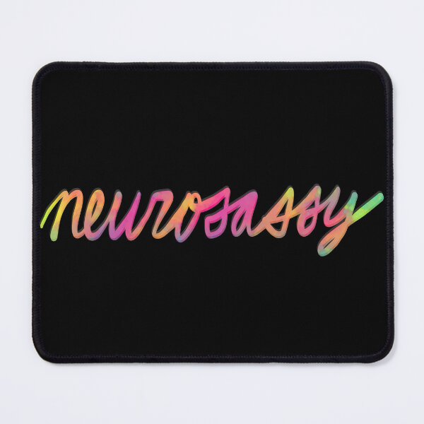 Item preview, Neurosassy - Hand-Lettered Design designed and sold by JillPillDesign.