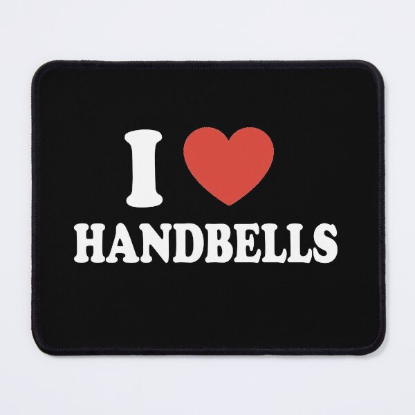 Item preview, I Heart Handbells For Handbell Lovers designed and sold by SubtleSplit.