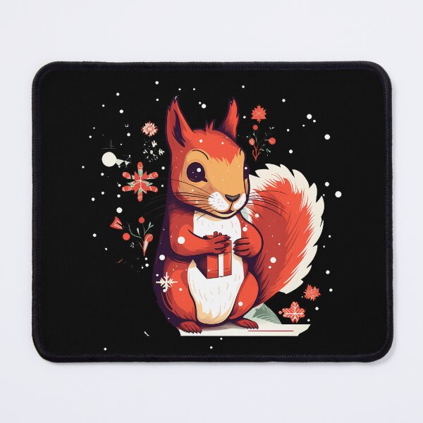 Item preview, Squirrel in Ornament, Love Squirrels designed and sold by Logiamerch.