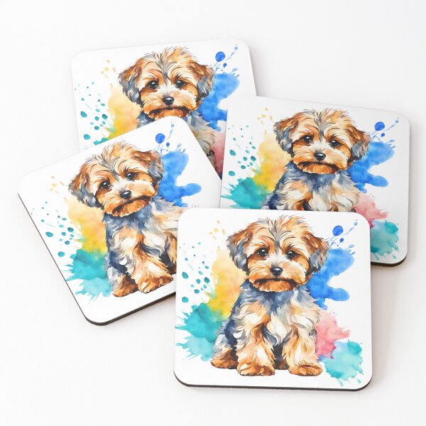 Item preview, Adorable Yorkipoo Watercolor designed and sold by Fredster1966.