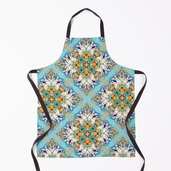 Item preview, Abstract Rabbits and Wildflowers Seamless Pattern designed and sold by Petalandfur.