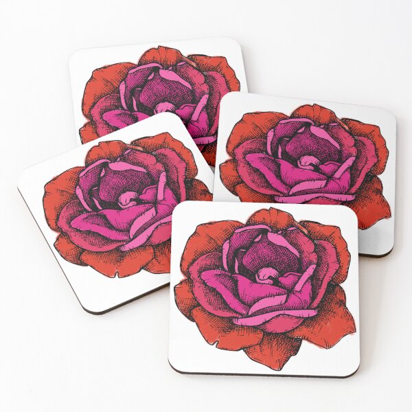 Item preview, Rose painted  designed and sold by Design-Focus.