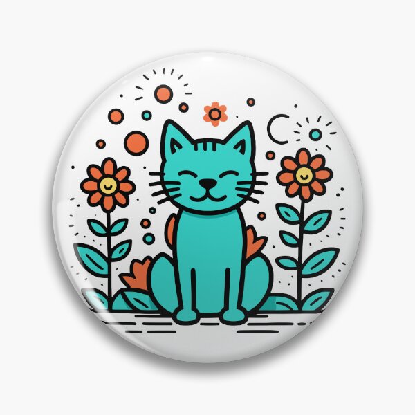 Item preview, Cat friendly flowers designed and sold by MindFrank.