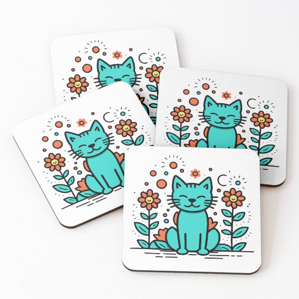 Item preview, Cat friendly flowers designed and sold by MindFrank.