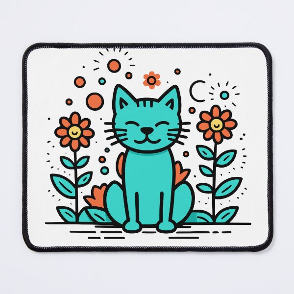 Item preview, Cat friendly flowers designed and sold by MindFrank.