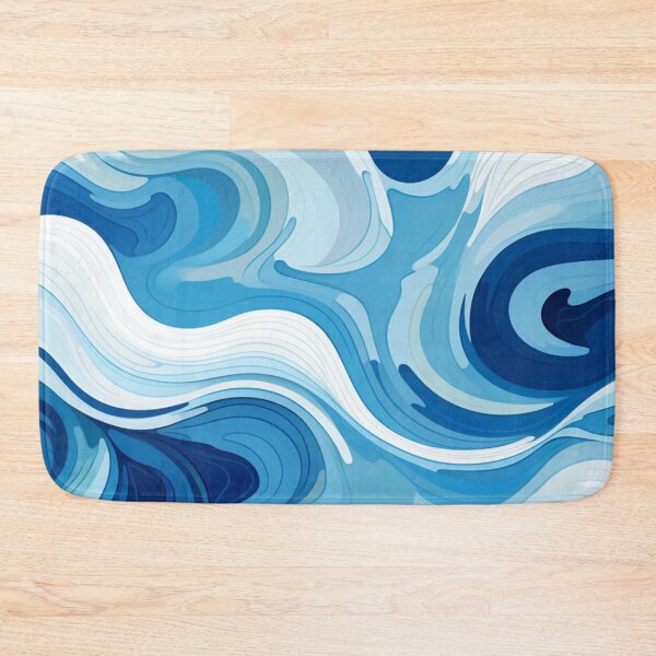 Item preview, Blue water pattern  designed and sold by SkyEditor.