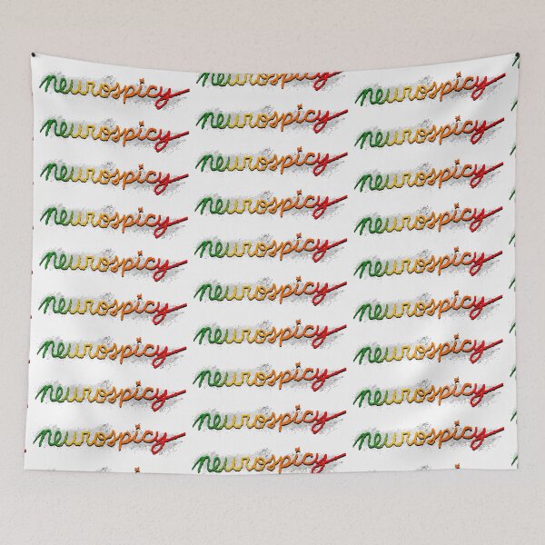 Item preview, Neurospicy - Hand-Lettered Design designed and sold by JillPillDesign.