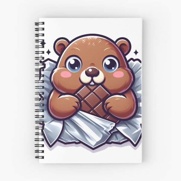 Item preview,  marmot with chocolate designed and sold by MiroArtAbstra.