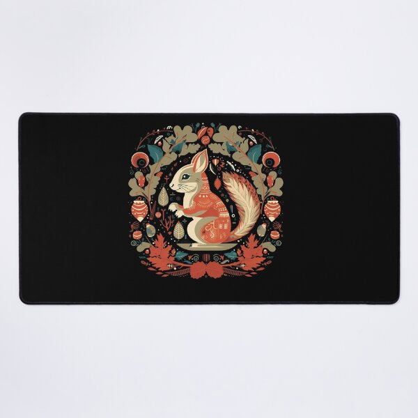 Item preview, Squirrel in Ornament, Love Squirrels designed and sold by Logiamerch.