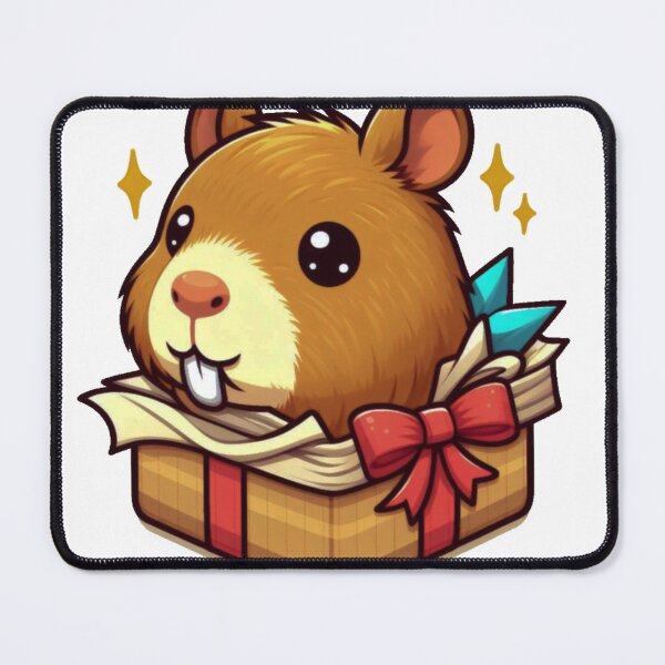 Item preview, Capybara Christmas gift designed and sold by MiroArtAbstra.
