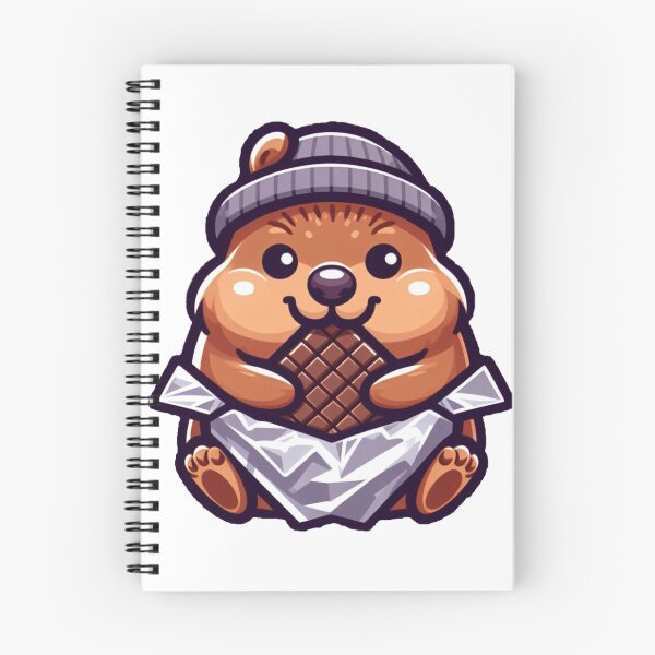Item preview,  marmot with chocolate designed and sold by MiroArtAbstra.