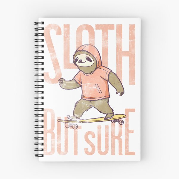 Item preview, Surfer Sloth surfing a Surfskate, skateboard. designed and sold by kongkorakrich.