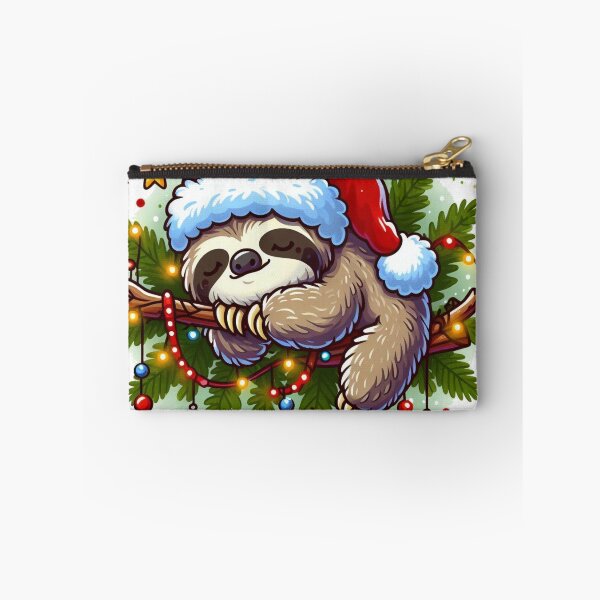 Item preview, chrismats sloth designed and sold by MiroArtAbstra.