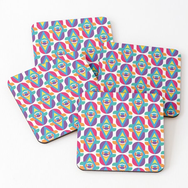 Item preview, Colourful Shapes Pattern  designed and sold by TeraiNB.