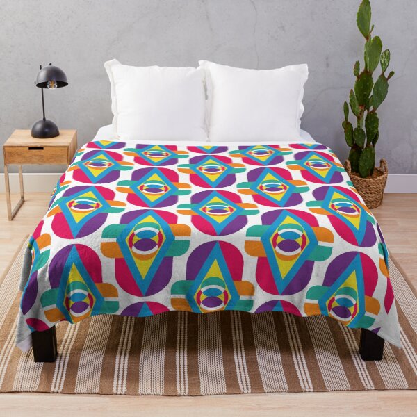 Item preview, Colourful Shapes Pattern  designed and sold by TeraiNB.