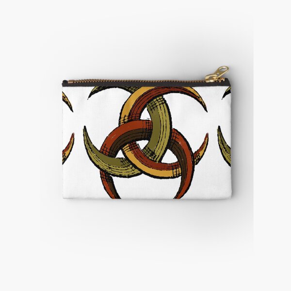Item preview, Inter locking crescents painted  designed and sold by Design-Focus.