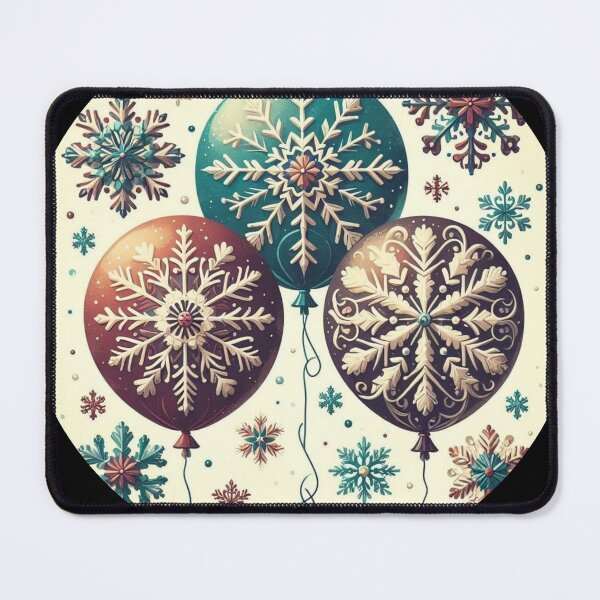 Item preview, Snowflake Balloons designed and sold by HeadTurningArt.