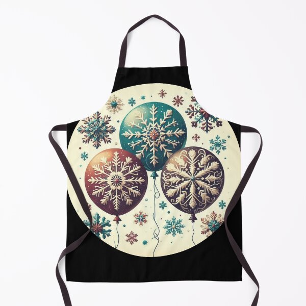 Item preview, Snowflake Balloons designed and sold by HeadTurningArt.