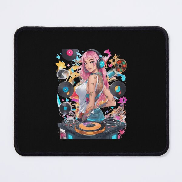 Item preview, Djing TechnoRave Revolution Girl designed and sold by macadolie.