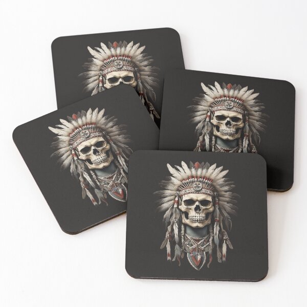 Item preview, Mexican Indian beautiful skull designed and sold by Promarkets.