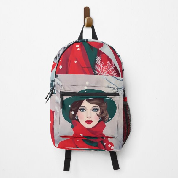 Item preview, Scarlet Ice Queen, A Parisian Winter Fantasy - No.1 Burnice designed and sold by BALMYPRINTEMPS.