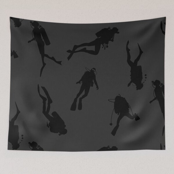 Item preview, scuba diving print, ideal pattern for diving addict designed and sold by in-leggings.