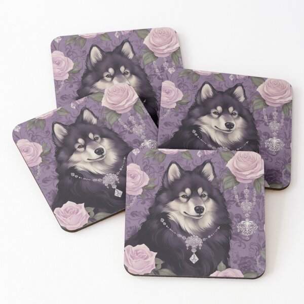 Item preview, Rosy Finnish Lapphund designed and sold by Nocturne  Paws.