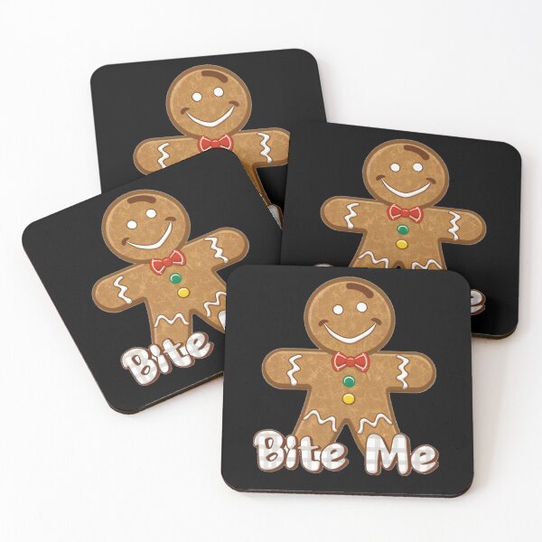Item preview, Gingerbread Bite Me designed and sold by PlanetMarker.