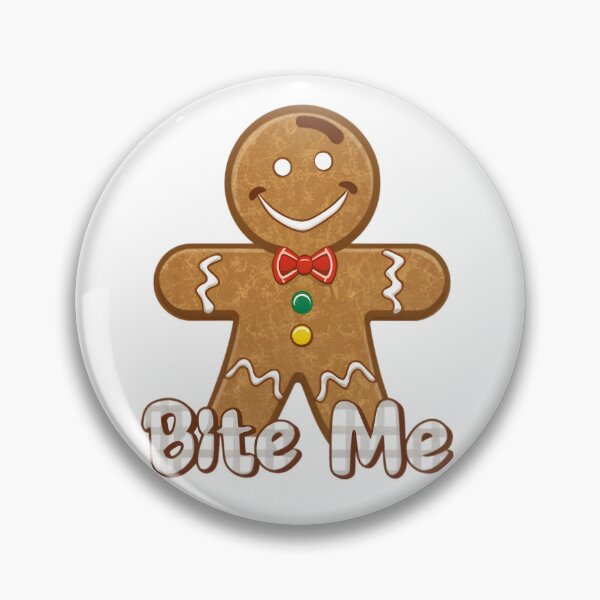 Item preview, Gingerbread Bite Me designed and sold by PlanetMarker.