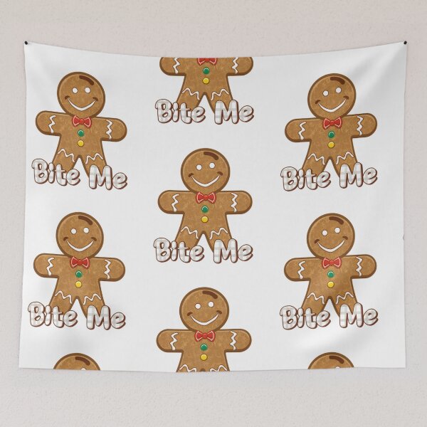 Item preview, Gingerbread Bite Me designed and sold by PlanetMarker.