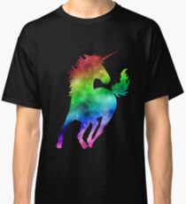 Rainbow Galaxy Unicorn Classic T-Shirt