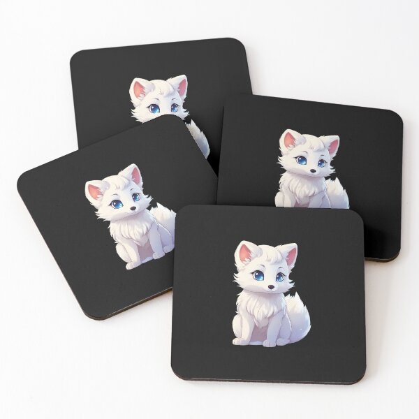 Item preview, Playful Frosty Baby Arctic Fox designed and sold by macadolie.