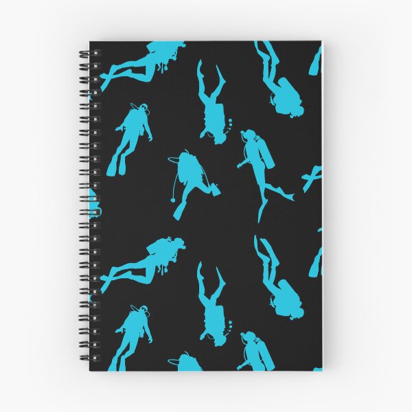 Item preview, scuba diving print, ocean pattern for diving addict designed and sold by in-leggings.