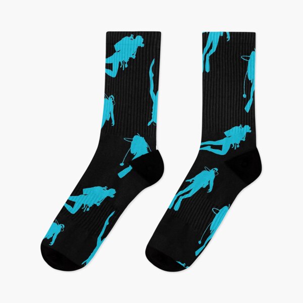 Item preview, scuba diving print, ocean pattern for diving addict designed and sold by in-leggings.